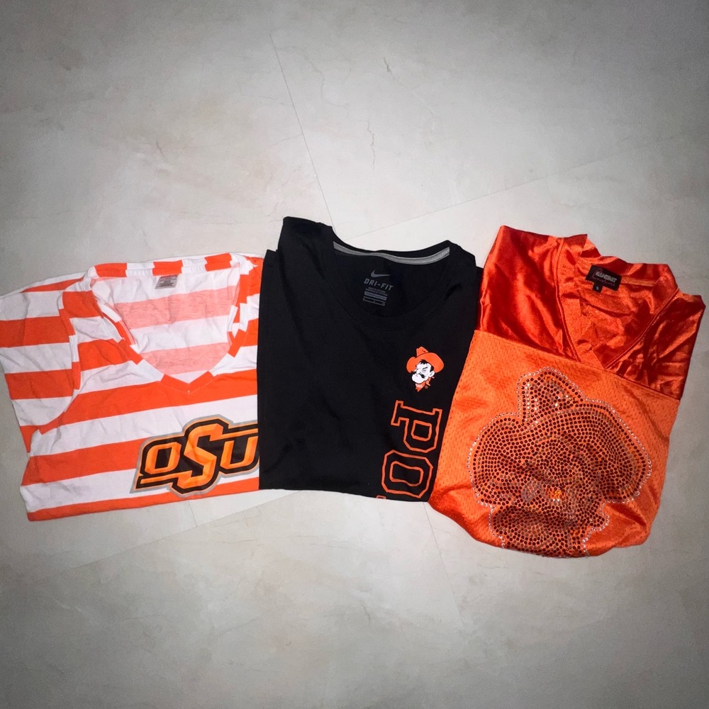 3 OSU SHIRTS 🍊🍊🍊Oklahoma State